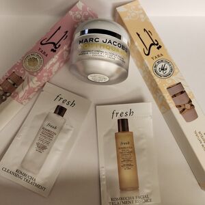 Marc Jacobs Youthquake Coconut Cream, 2 YARA perfumes, + Samples